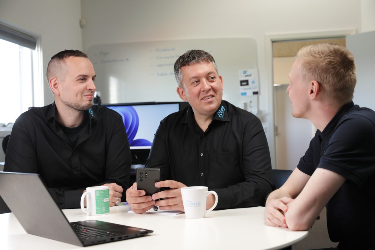 Teammøde hos Cloud Zolutions